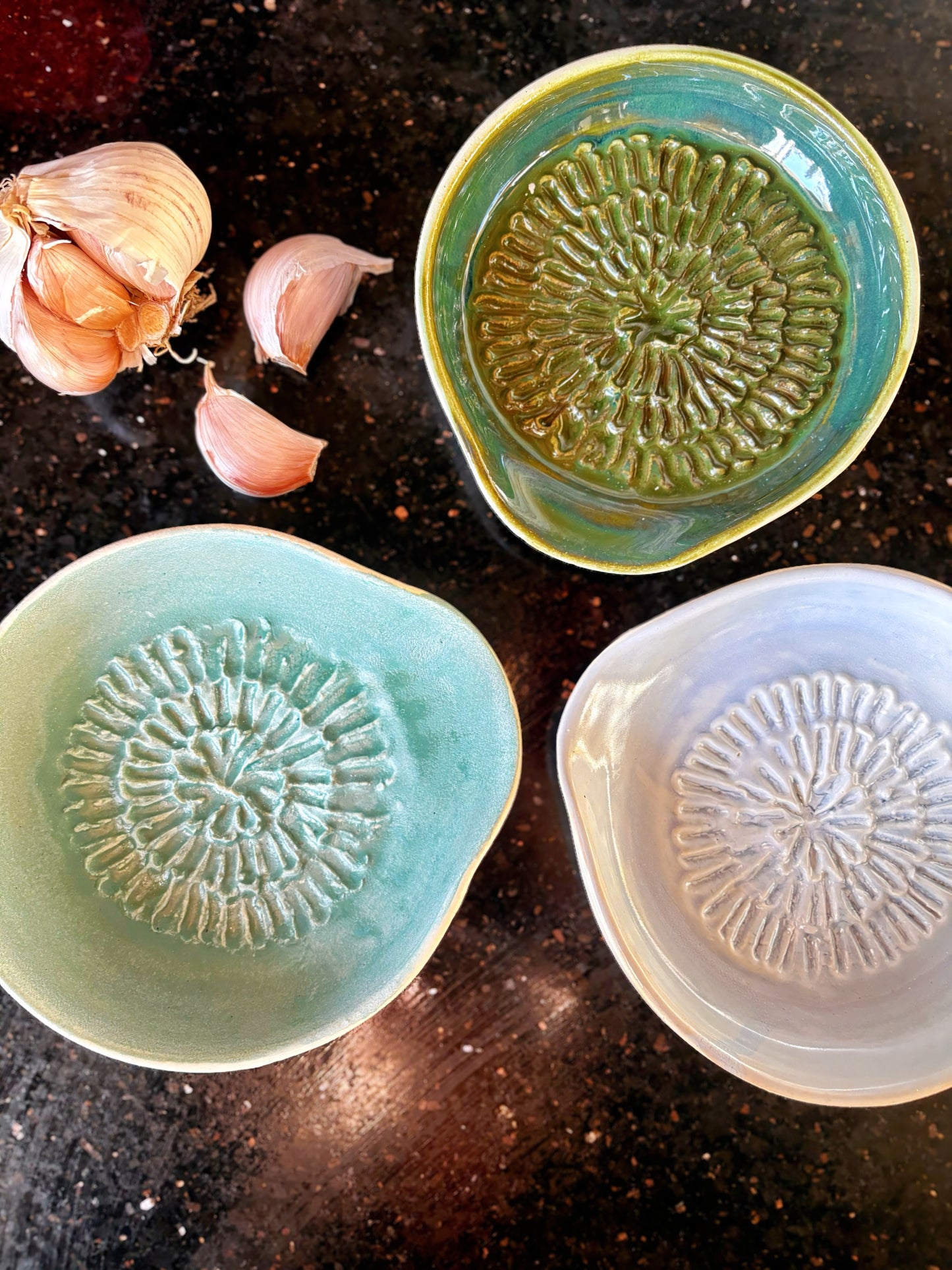 Garlic Grating Spoon Rest