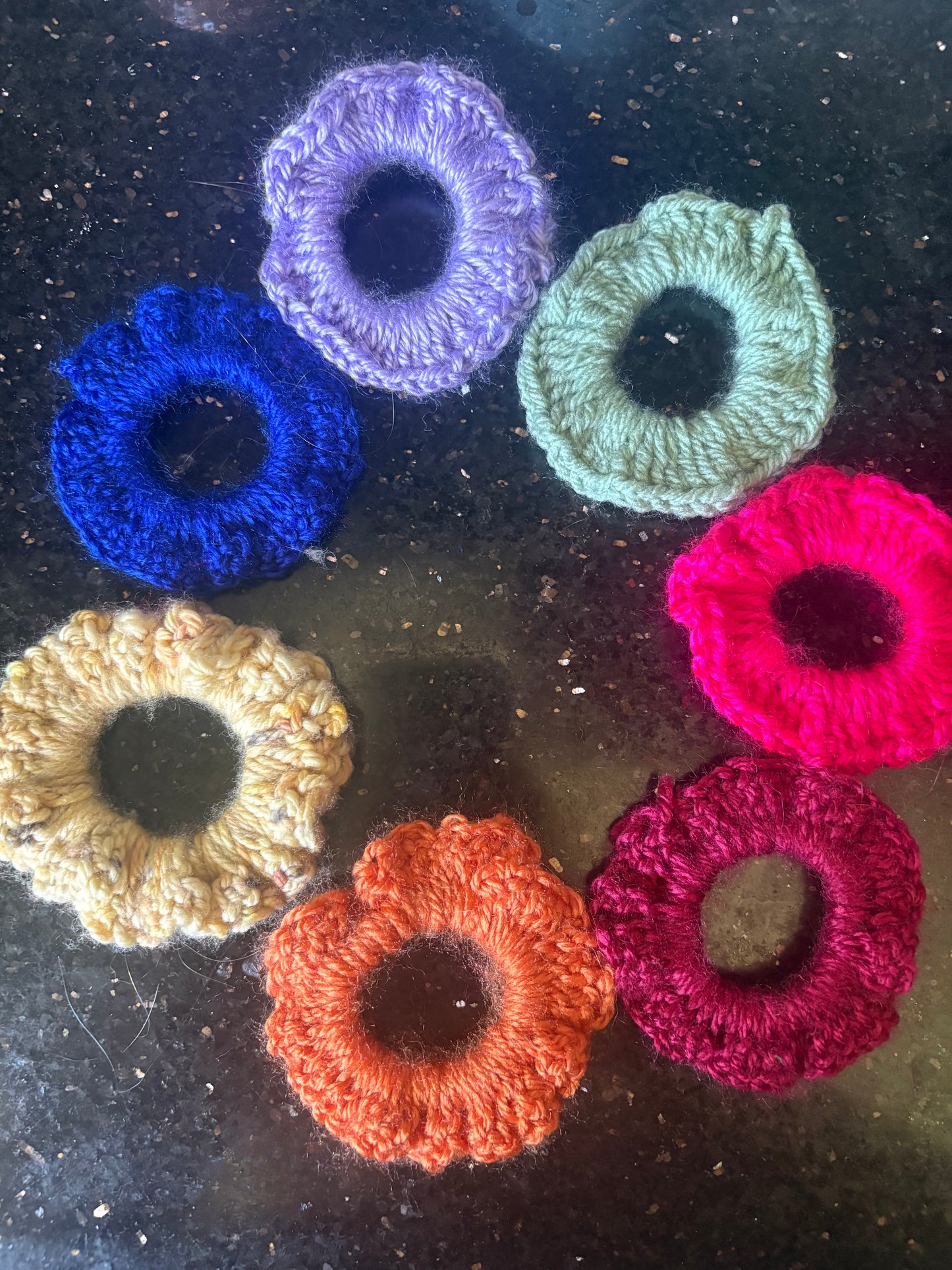 Crochet Scrunchies!