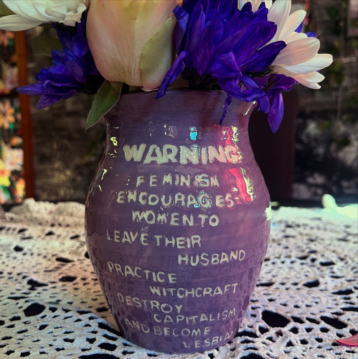 Warning Vase