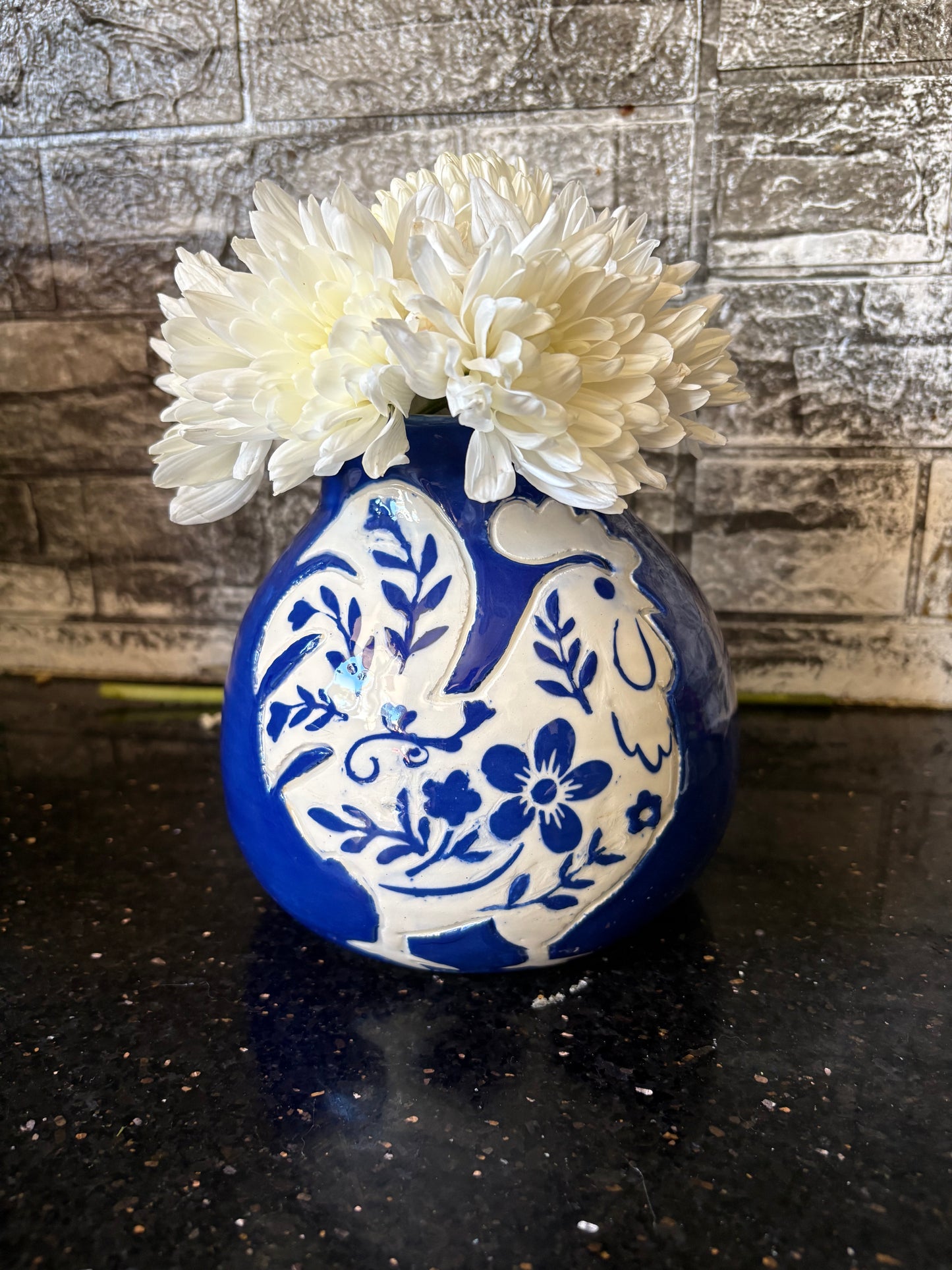 Cock Vase