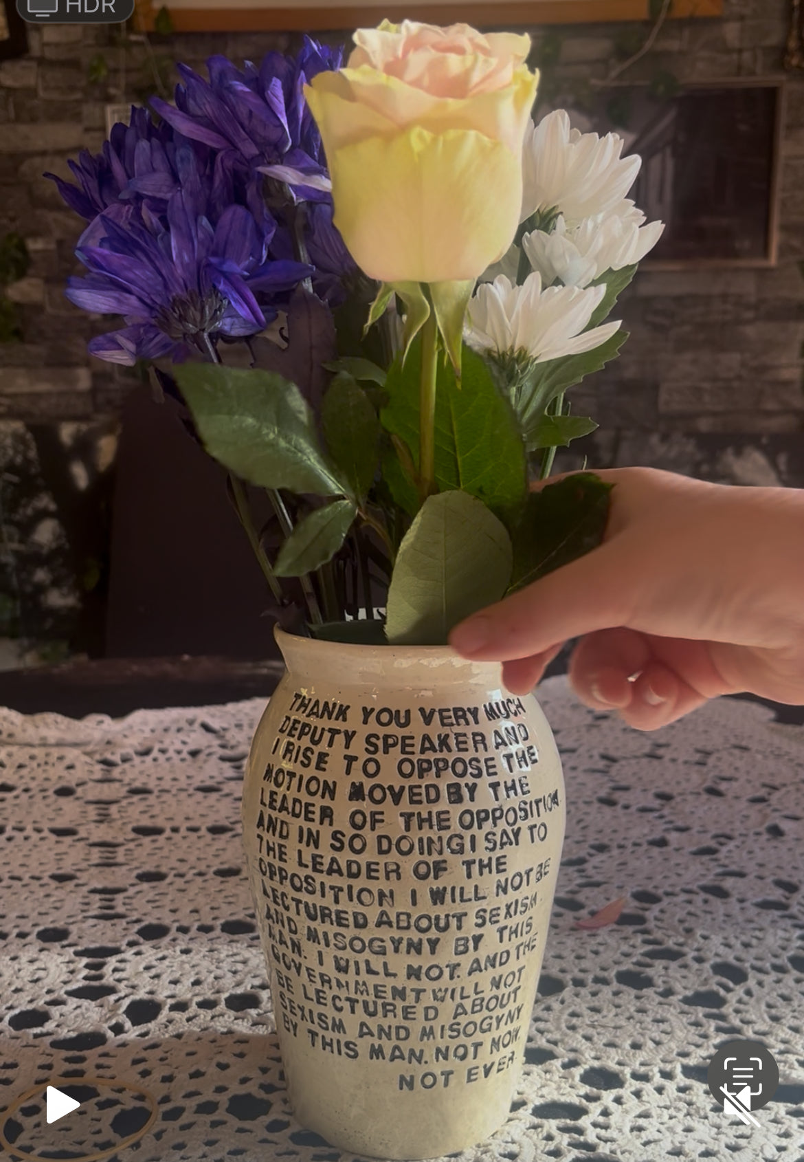 Preorder Misogyny Speech Vase
