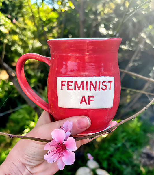 Feminist AF mug