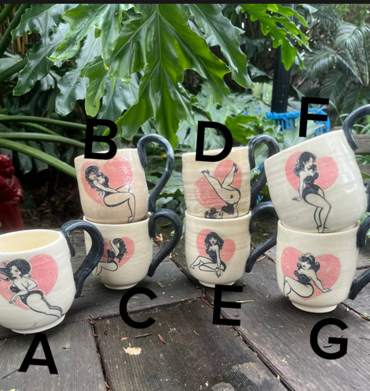 Pinup Coffee Mugs